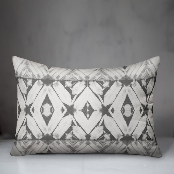 Dakota Fields Elrod Ikat Reversible Throw Pillow Wayfair